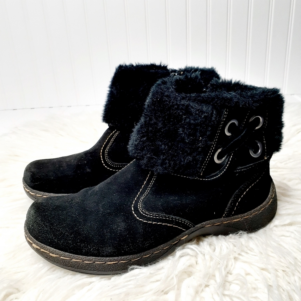 Baretraps Encore Black Warm Lined Leather Boot E615